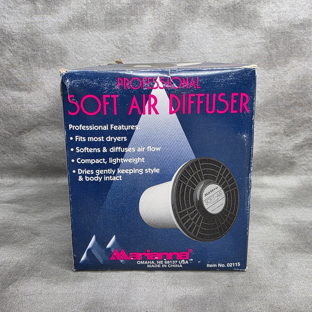 Marianna Professional Jumbo Soft Air Diffuser #02114 for Hair Dryers